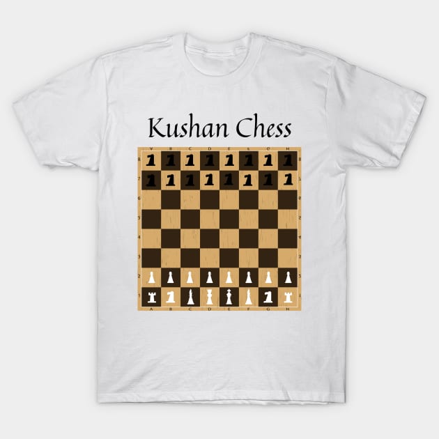 Kushan Chess T-Shirt by firstsapling@gmail.com